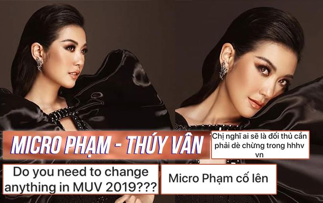 Thúy Vân bất ngờ có tên mới Micro Phạm, tiết lộ đối thủ mạnh nhất ở Miss Universe Vietnam