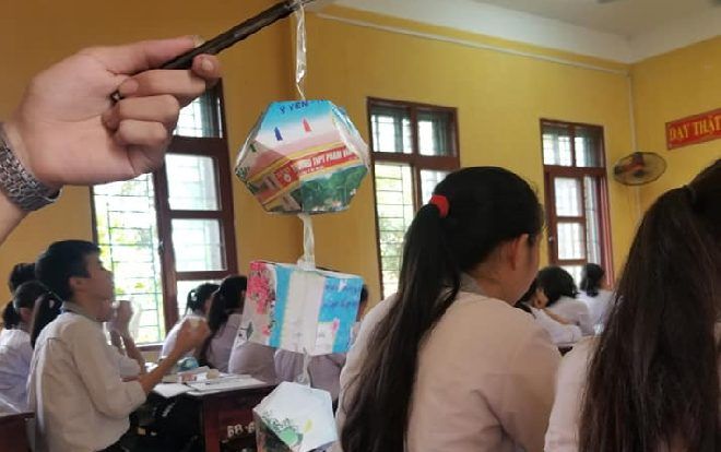 Quá đam mê với Toán hình học, nam sinh làm lồng đènTrung thu theo phong cách độc đáo khiến CĐM thích thú