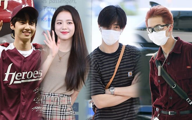 Tết Trung thu: Jisoo (Blackpink) - Mark (Got7) và Winner đổ bộ sân bay, Lee Jin Hyuk (Produce X 101) thu hút tại sân bóng chày