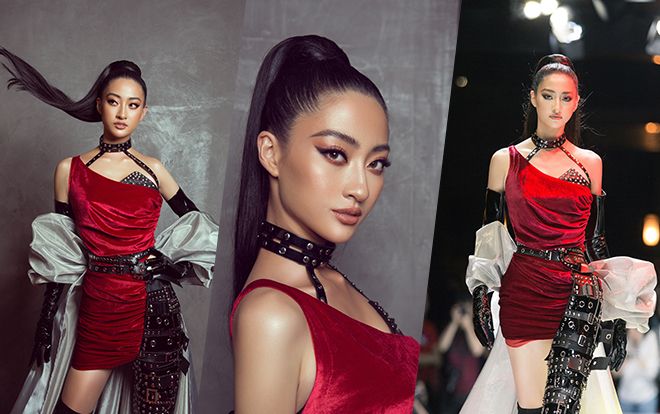 Hoa hậu Lương Thùy Linh bất ngờ 'lột xác' sắc lạnh, quyến rũ: Quá chuẩn Vedette sàn diễn!