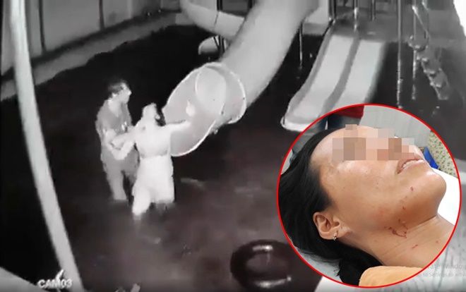 Xác định danh tính người chồng dìm vợ xuống nước rồi kéo lên tát tới tấp trước mặt 2 con nhỏ đang gào khóc