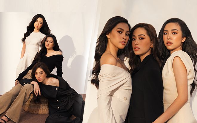 Tiểu Vy - Phương Nga - Thúy An xinh đẹp xuất thần sau 1 năm đăng quang: Trưởng thành và đầy sức hút!