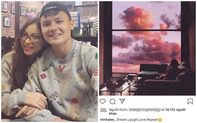 Chỉ với 2 biểu hiện này, dân tình nuôi hy vọng Quang Hải và Nhật Lê đang 'yêu lại từ đầu'