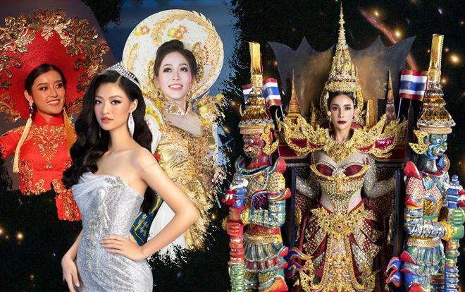 Cận cảnh National Costume của Miss Grand Thailand 2019: Cơ hội nào cho Kiều Loan với áo dài?