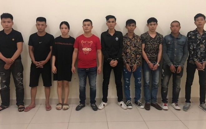 Tạm giữ 9 đối tượng trong nhóm đòi nợ thuê đã có hành vi đánh đập 3 người bạn của con nợ đòi 1 tỷ đồng