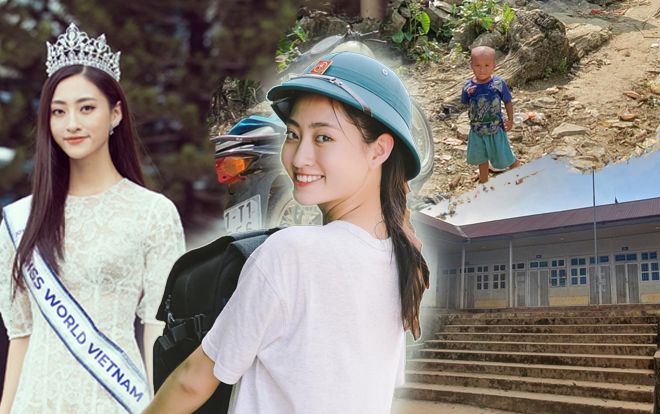 Lương Thùy Linh dốc sức sửa đường sạt lở Cao Bằng: Dự án nhân ái 'nặng ký' tại Miss World 2019?