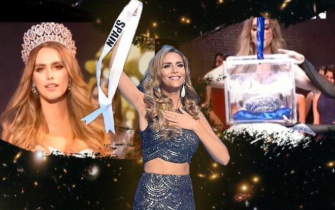 Hoa hậu chuyển giới Tây Ban Nha nhận vương miện từ trên không, thần thái sải bước Final Walk