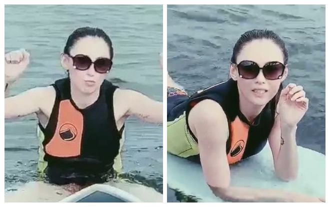 Trương Bá Chi ở tuổi U40 sinh 3 con vẫn sở hữu vóc dáng đẹp nuột nà