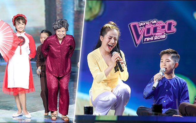 Khánh An 'lột xác 180 độ', Hiểu Minh kết hợp với Lâm Bảo Ngọc 'bùng nổ' sân khấu The Voice Kids 2019