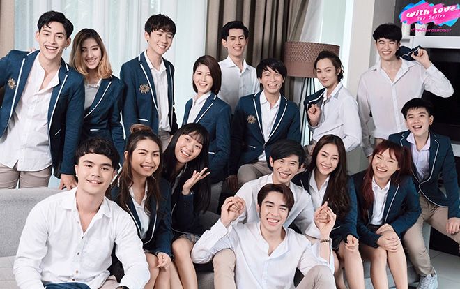 'With Love The Series - Yêu tiếp đây không đợi nữa nhé': Bộ phim học đường đam mỹ siêu đáng yêu của màn ảnh Thái Lan