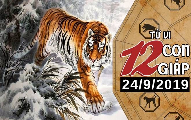 Xem tử vi thứ 3 ngày 24/9/2019 của 12 con giáp: Tý tài chính dồi dào, Tuất dễ vướng xích mích