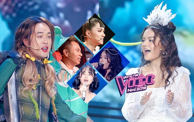 Phạm Quỳnh Anh hóa công chúa san hô, Dương Khắc Linh 'đẹp lạ' trong Minishow 'Giọng hát đại dương'