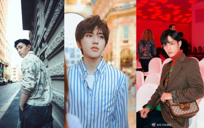 Cuộc chiến nhan sắc không khoan nhượng của Đặng Luân - Tiêu Chiến và Thái Từ Khôn tại Milan Fashion Week 2019