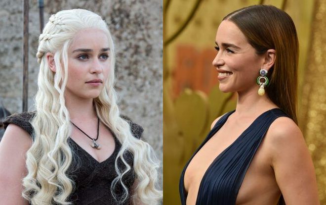 ‘Mẹ rồng’ Emilia Clarke bất ngờ để tóc nâu khi đứng cùng dàn cast Game Of Thrones khiến fan không nhận ra