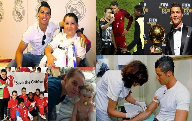 18 câu chuyện tuyệt vời khiến bạn phải thay đổi suy nghĩ về Cristiano Ronaldo