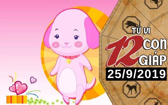 Xem tử vi thứ 4 ngày 25/9/2019 của 12 con giáp: Sửu may mắn ngập tràn, Dần chú ý chuyện tiền nong