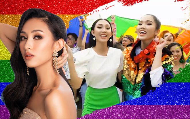 Thu Hiền ghi điểm khi ủng hộ cộng đồng LGBT trong video giới thiệu tại Miss Asia Pacific International 2019