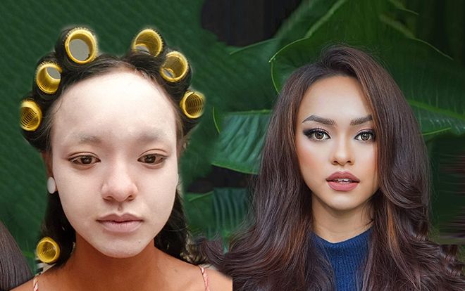 Chỉ cần có chân mày, Mai Ngô 'dư sức' cân cả vũ trụ người đẹp