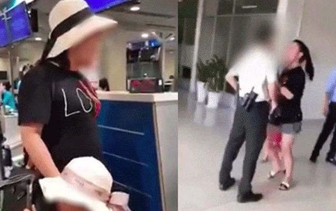 Nữ Đại úy công an chửi bới nhân viên quầy check-in, doạ cho ế chồng bị đề xuất giáng cấp bậc