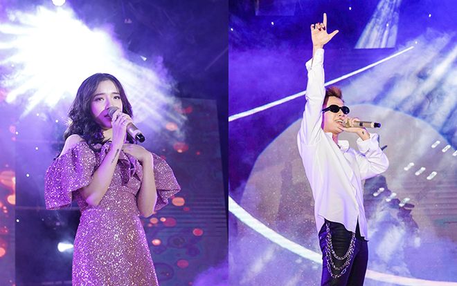 Lyly, Lou Hoàng khuấy động đêm nhạc chào Tân sinh viên trường Báo