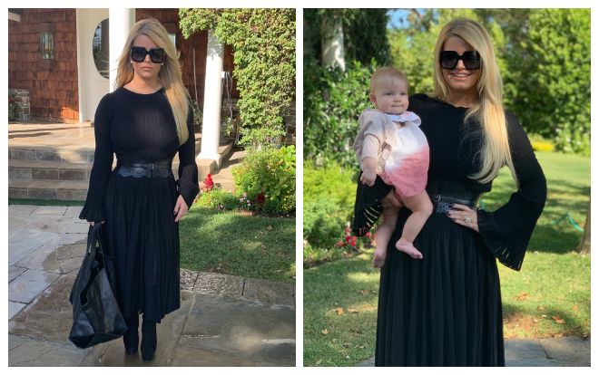 Sau 6 tháng sinh con Jessica Simpson gây xôn xao khi khoe vóc dáng thon thả đã giảm 45 kg