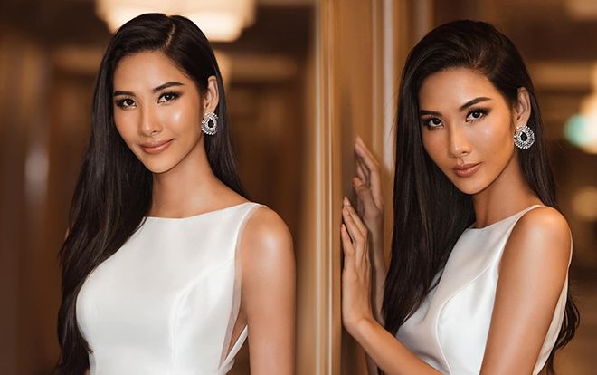 Diện style tinh tế, Hoàng Thùy khoe vẻ đẹp sắc sảo, làn da nâu giòn ‘chuẩn’ Miss Universe