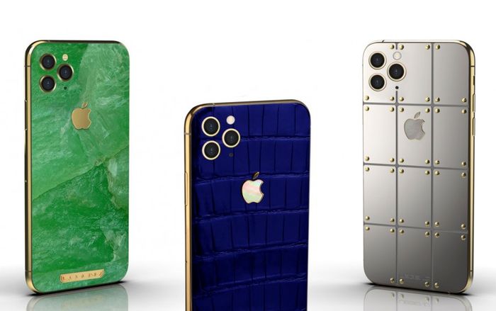 iPhone 11 Pro phiên bản sang chảnh: Mặt lưng vàng nguyên khối, giá cả trăm triệu đồng