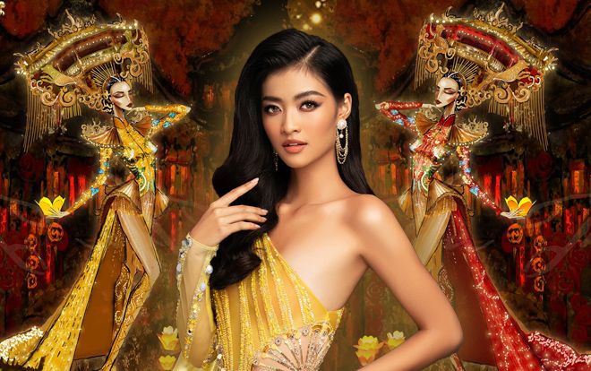 Kiều Loan mang hoa đăng Hội An vào National Costume thi Miss Grand Int': Quá sáng tạo và ấn tượng!