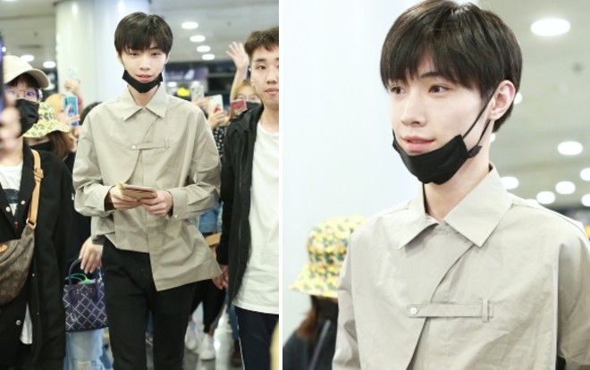 Tống Kế Dương xuất hiện ở sân bay sau tin đồn thay vai của La Vân Hi trong 'Hương mật tựa sương khói' phần 2