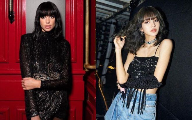 Lần đầu tiên trong sự nghiệp, Dua Lipa cắt tóc mái trông giống hệt Lisa (Blackpink)