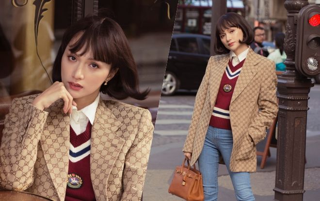 Hương Giang hóa 'quý cô thời thượng', đúng chuẩn Nàng thơ Paris: Ai cũng liêu xiêu ngoái nhìn
