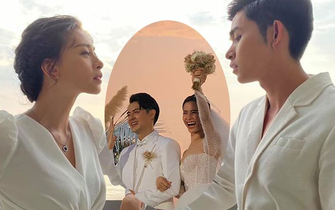 Clip Đông Nhi - Ông Cao Thắng ném hoa cưới: Jun Phạm - Trúc Nhân lầy lội cướp về nhét tay Ngô Thanh Vân