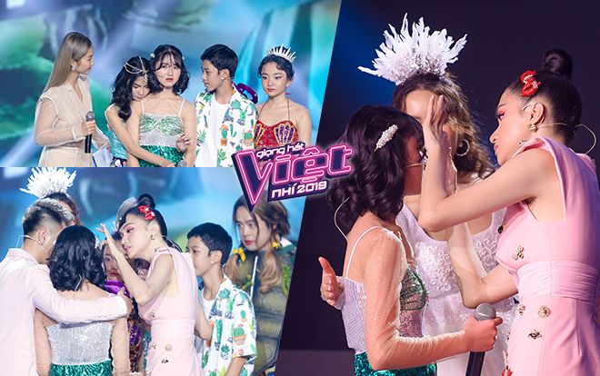 Khoảnh khắc đẹp: Hương Giang sững sờ khi Thanh Tâm bị loại, lên sân khấu lau nước mắt cho học trò cũ