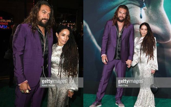 Ngôi sao Aquaman - Jason Momoa mặc đồ 'tím lịm tìm sim' đến buổi ra mắt Joker!