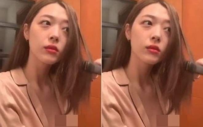 Sulli (F(x)) bị chỉ trích dữ dội vì khoảnh khắc nhạy cảm ngay trên sóng livestream