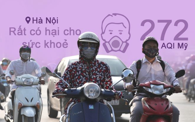 Hà Nội ô nhiễm không khí đạt mức rất có hại cho sức khoẻ, Tổng thư ký Hội Hô hấp Việt Nam lên tiếng cảnh báo