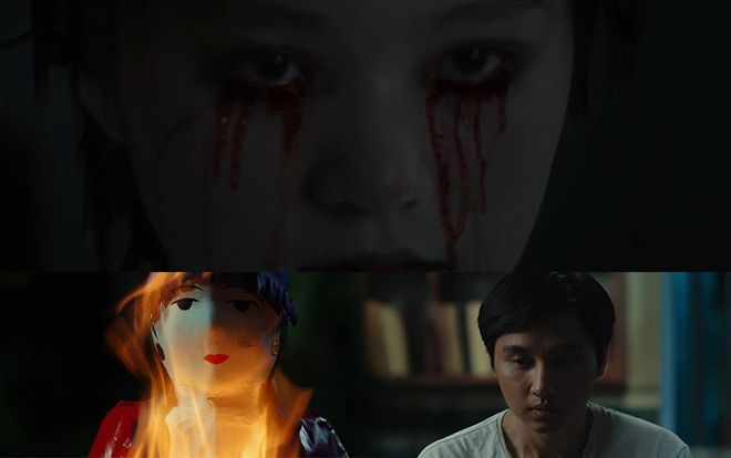 Phim kinh dị Việt 'Bắc Kim Thang' tung trailer u tối, rùng rợn với cô gái chết oan, con bù nhìn rướm máu