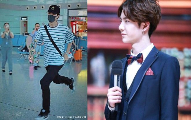 Vương Nhất Bác 'điên cuồng chạy' vì muốn kịp chuyến bay, dân mạng: Người không biết còn tưởng anh chạy về để kịp mừng quốc khánh