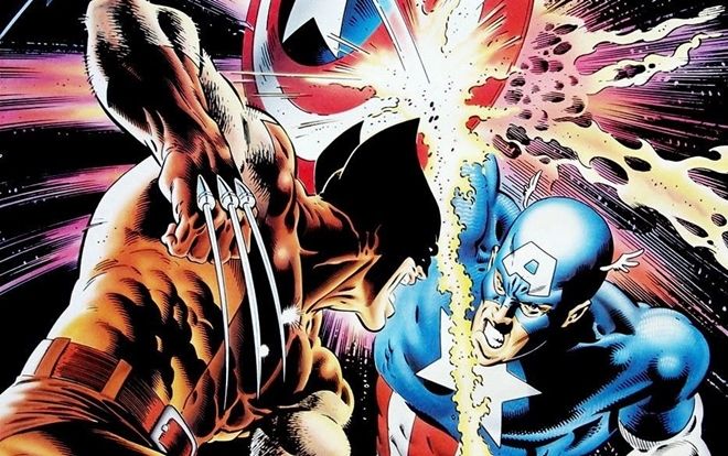 Liệu móng vuốt của Wolverine làm từ Adamantium có thể 'cắt ngọt' Vibranium trong khiên của Captain America?