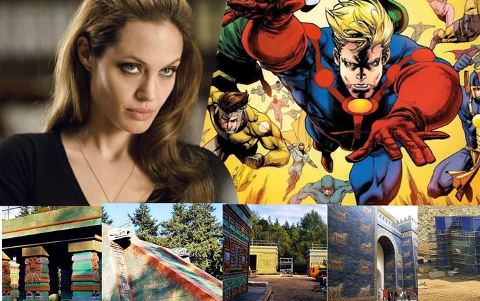 Loạt ảnh mới từ trường quay bom tấn ‘Eternals’ tiết lộ thành phố của các vị thần không gian!