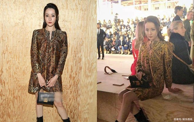 Tham gia show thời trang nhưng Địch Lệ Nhiệt Ba bị chê giống sản phụ, truyền thông quốc tế gọi là khách mời vô danh