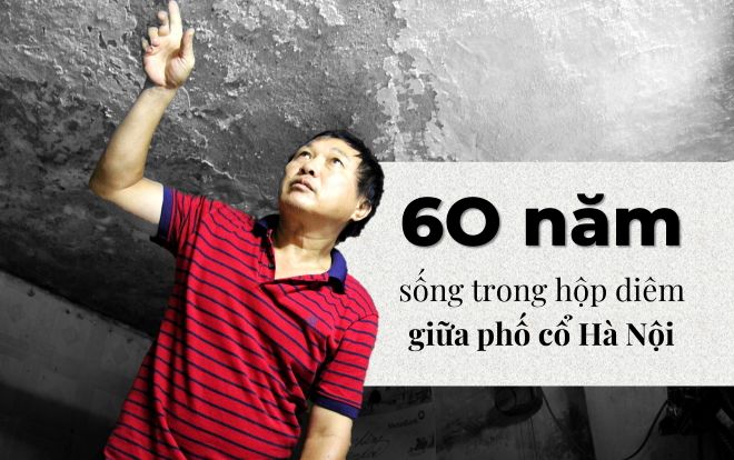 Người đàn ông 60 năm sống trong ngôi nhà 5m2 ở phố cổ Hà Nội, vợ bỏ đi vì chán cảnh phải nằm thay quần áo