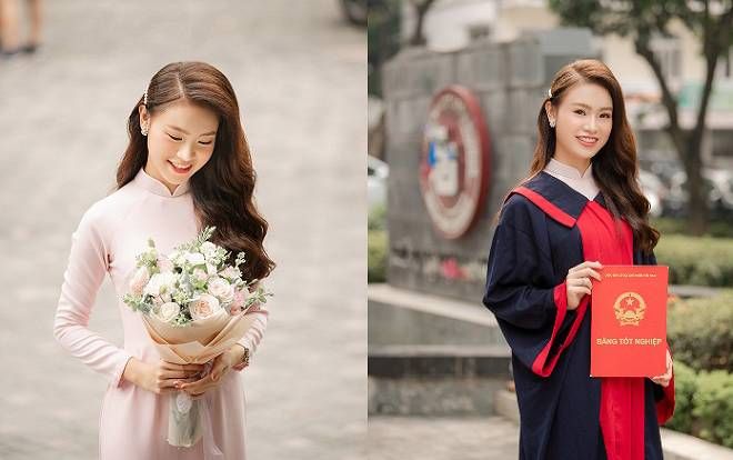 'Người đẹp truyền thông' Ngọc Vân tốt nghiệp loại xuất sắc tại Đại học Ngoại Thương