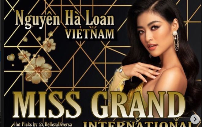 Chưa đi thi, Kiều Loan đã nằm 'chễm chệ' trên bảng xếp hạng nhan sắc quốc tế
