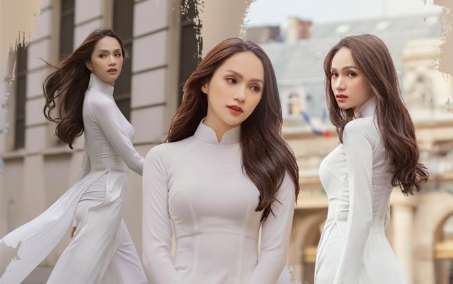 Hương Giang đẹp dịu dàng áo dải tung bay tại kinh đô thời trang Paris: Bộ ảnh đẹp nhất của 'Nữ hoàng thần thái'