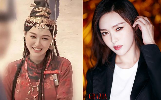 Những hình ảnh vô cùng xinh đẹp, thon gọn của Đường Yên trong hậu trường 'Yến Vân Đài' dù cô đang mang thai