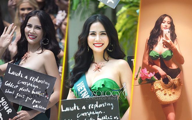 Missosology gọi tên Hoàng Hạnh vào Top 8 mỹ nhân nổi bật, chiếm spotlight nhất Miss Earth 2019