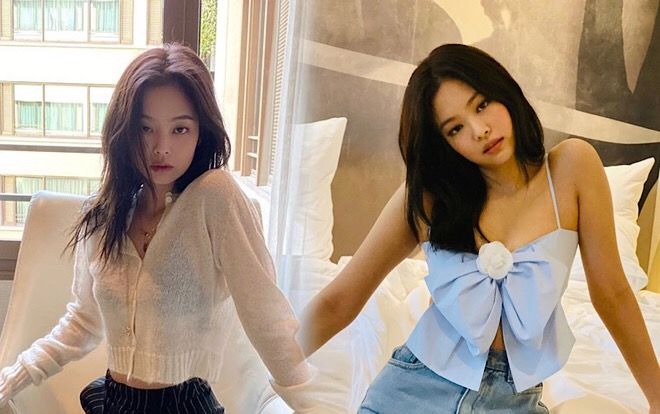 Knet chỉ trích khi Jennie (Blackpink) mặc áo xuyên thấu, tạo dáng gợi cảm