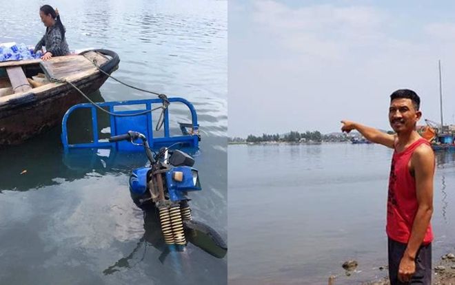 Bỏ mặc xe ba gác trôi sông, người đàn ông ở Thanh Hóa cứu sống 3 cháu nhỏ đuối nước