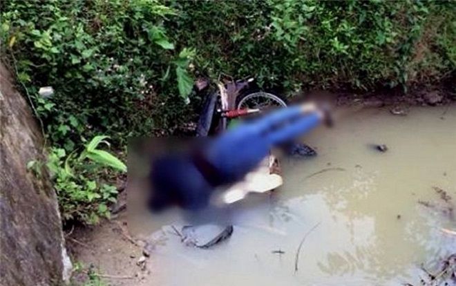 Phát hiện thi thể trưởng Ban Tổ chức Huyện ủy dưới cống vuông tôm